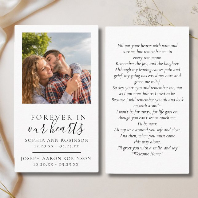 Foto-Beerdigungskarte Visitenkarte (Von Creator hochgeladen)