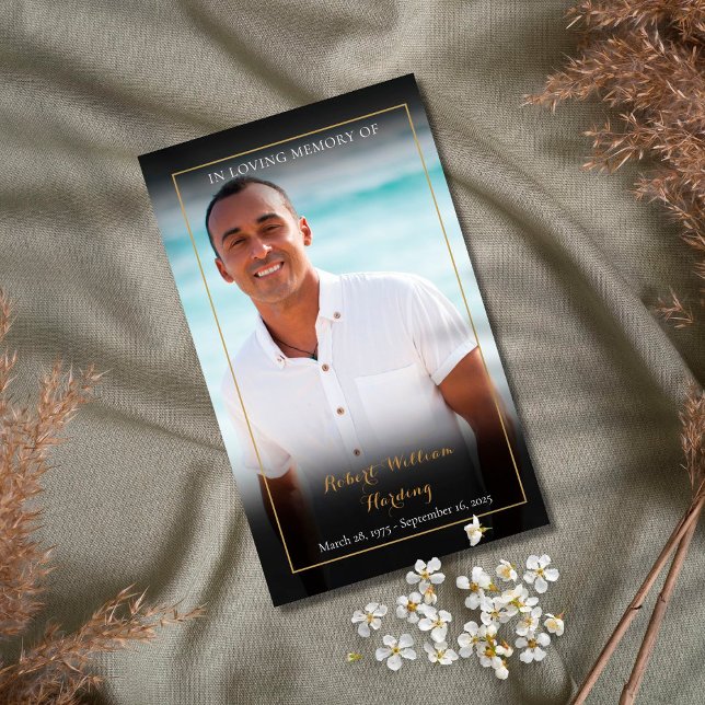 Foto-Beerdigungskarten Visitenkarte (Von Creator hochgeladen)