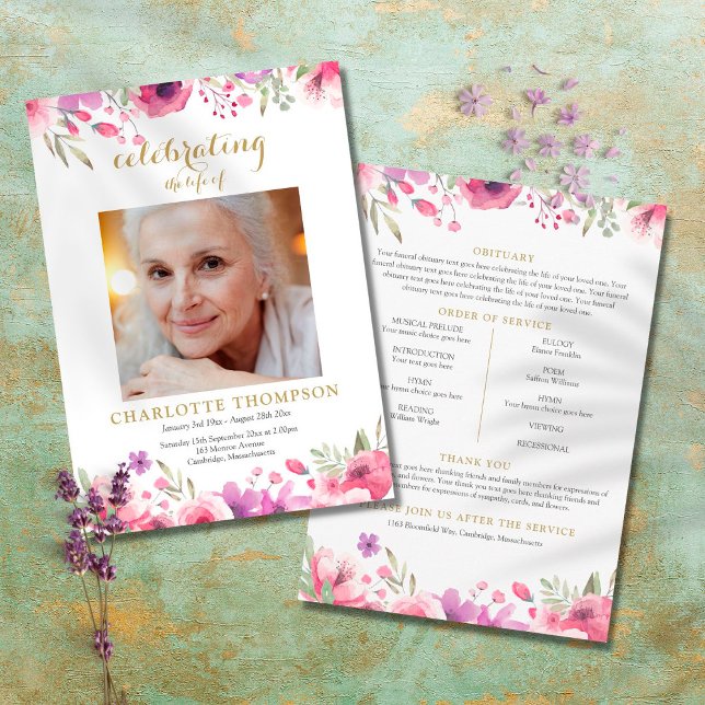 Foto-Beerdigungsorden Programm (Von Creator hochgeladen)