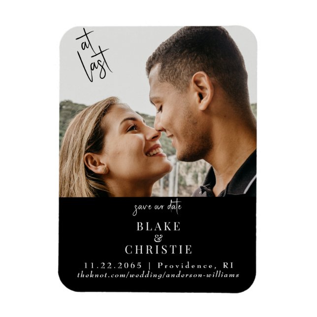 Foto bei der letzten Schwarzen Hochzeit speichern  Magnet (Vertikal)