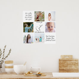 Foto Beste Oma je Wir Liebe Sie Mütter Tag Poster