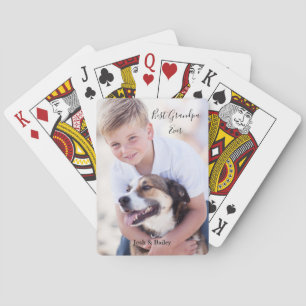 Foto Beste Opa je Spielkarten