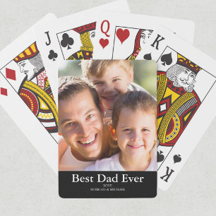 Foto bester Vater Spielkarten
