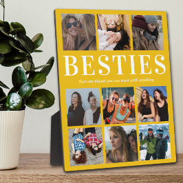 Foto Bestie Geschenk | Bester Freund Fotoplatte