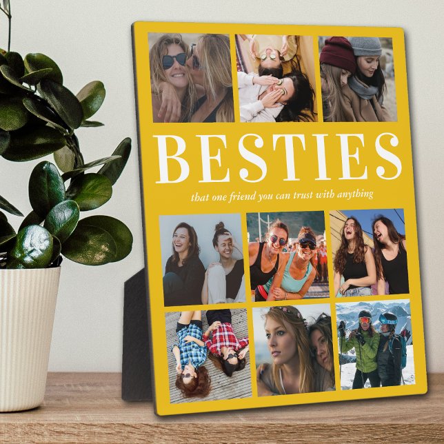 Foto Bestie Geschenk | Bester Freund Fotoplatte (Von Creator hochgeladen)
