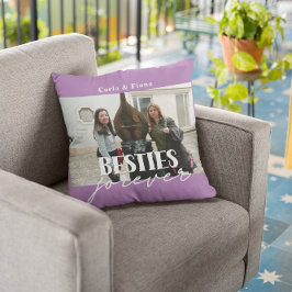 Foto Besties Best Friends Throw Kissen