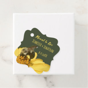 Foto "Bier für Honig-Gastgeschenke Hochzeiten" Geschenkanhänger