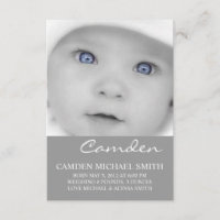 Foto Birth Ankündigung | Namen