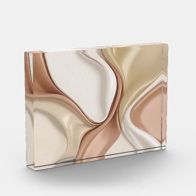 Foto-Block (horizontal) in stilvollem abstraktem G Fotoblock (Links)