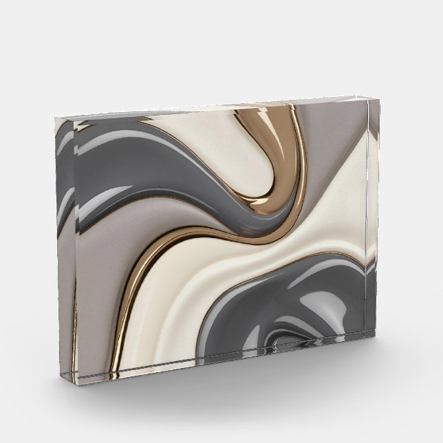 Foto-Block (horizontal) in stilvoller Grafik Fotoblock (Links)