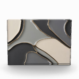 Foto-Block in stilvoller abstrakter Grafik Fotoblock