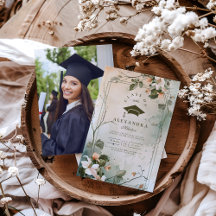 Foto Boho Wildblume Graduation Party