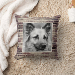 Foto Brickwork Akzent Pillow Kissen