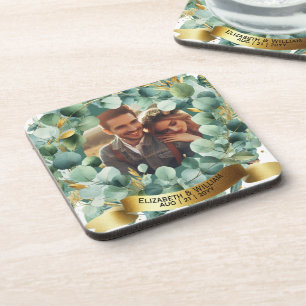 FOTO Bridesmaid Gift Maid Honorar Mutter Groom Getränkeuntersetzer