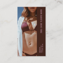 Foto Burgundy Bikini Barista