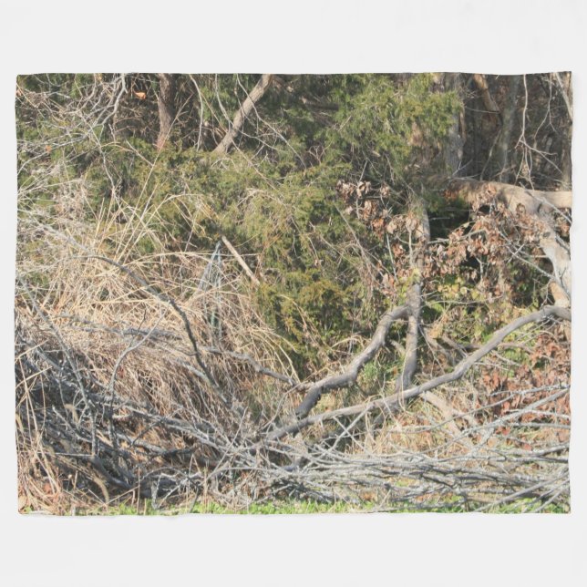 FOTO CAMOUFLAGE #22 FLEECE BLANKET (Vorderseite (Horizontal))
