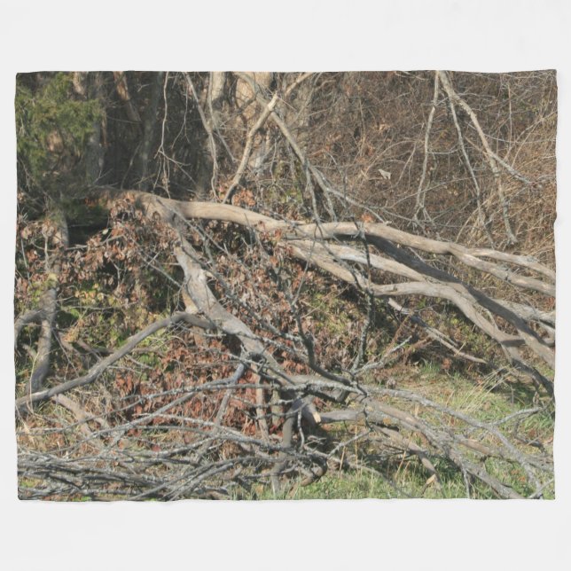 FOTO CAMOUFLAGE #23 FLEECE BLANKET (Vorderseite (Horizontal))