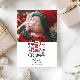 Foto Candy Cane Baby 1. Weihnachten