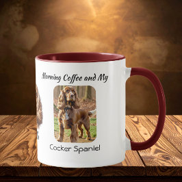 Foto Cocker Spaniel personalisieren Tasse