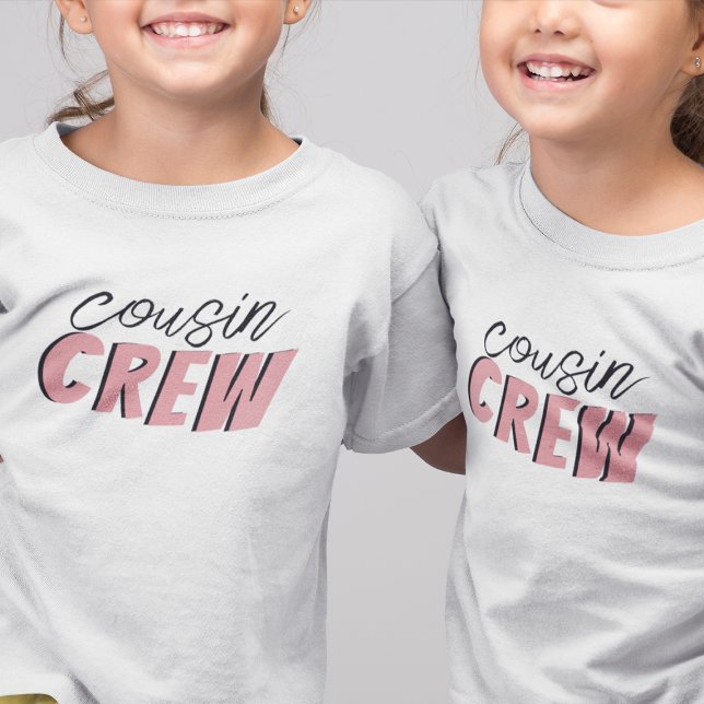Foto Collage Cousin Crew T-Shirt (Von Creator hochgeladen)