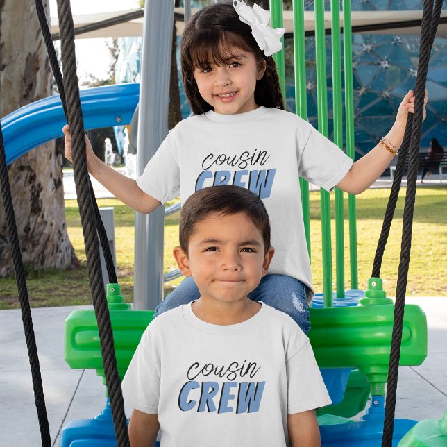 Foto Collage Cousin Crew T-Shirt (Von Creator hochgeladen)