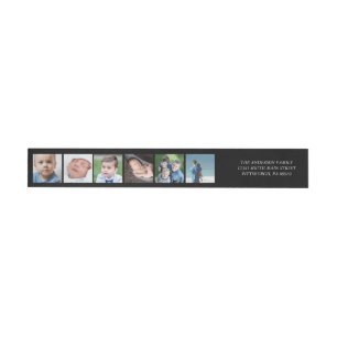 Foto Collage Film Strip Style Umrandung Label