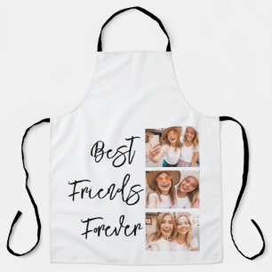 Foto Collage Geschenk für die besten Freunde für i Schürze