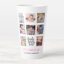 Foto Collage Geschenk Großeltern Pa Ma Milchtasse