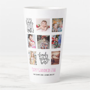 Foto Collage Geschenk Großeltern Pa Ma Milchtasse