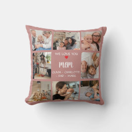 Foto Collage Geschenkkissen für Mama - Album-Foto Kissen