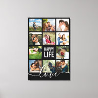 Foto Collage Happy Life and Liebe Couple's