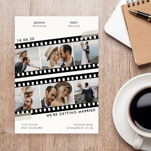 Foto Collage Hochzeit Einladung