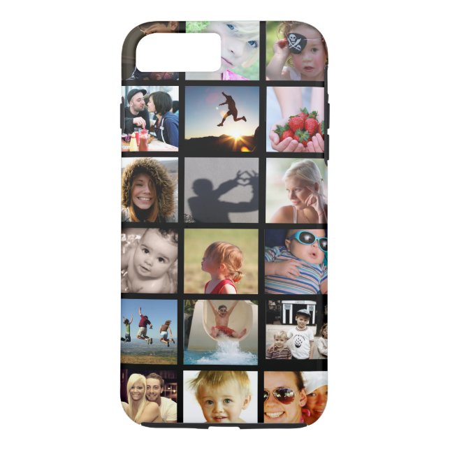 Foto-Collage iPhone 7 Plusfall (- Kamerad) Case-Mate iPhone Hülle (Rückseite)