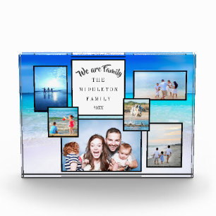 Foto Collage Keepake Beach Wir sind Familie