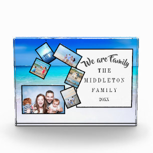 Foto Collage Keepake Ocean Beach Wir sind Familie