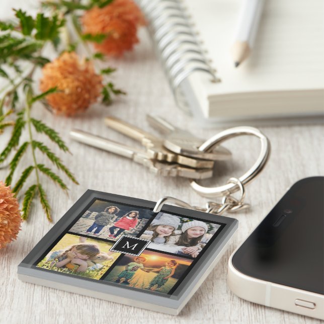 Foto-Collage Monographie Schlüsselanhänger (Vorderseite rechts)