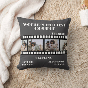 Foto Collage Movie Strip Personalisiert DIY Custom Kissen