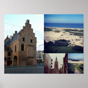 Foto Collage of The Hague 2 Poster