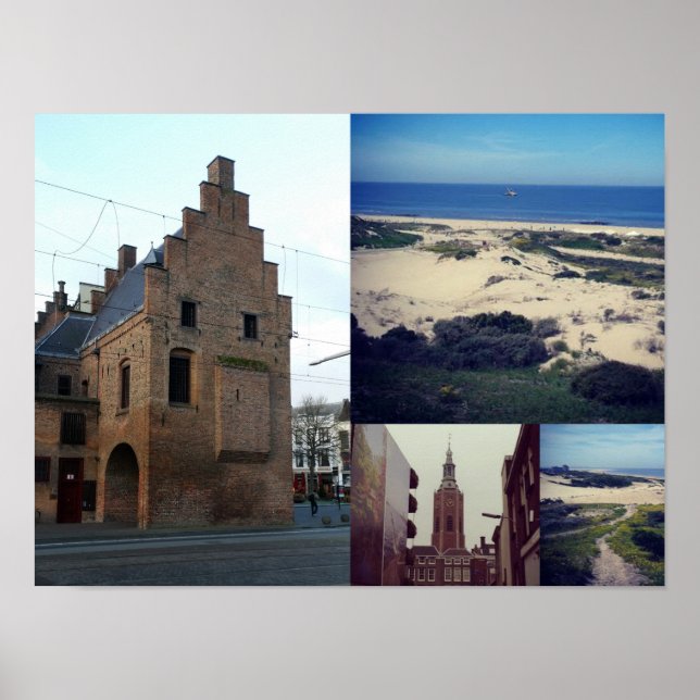Foto Collage of The Hague 2 Poster (Vorne)