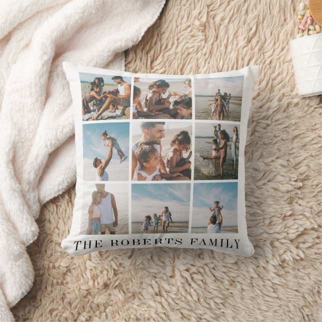 Foto Collage Peel und Foto-Tile Kissen (Decke)