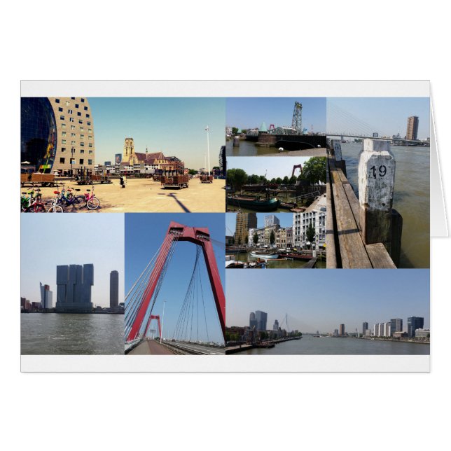 Foto Collage Rotterdam 2 (Vorderseite (Horizontal))