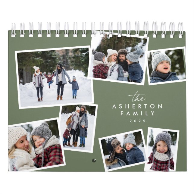 Foto Collage Salbei Kalender (Titelbild)
