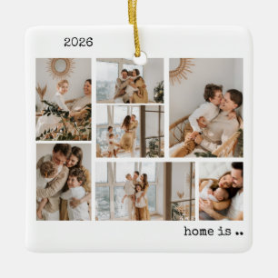 Foto-Collage-Schmuck Keramikornament