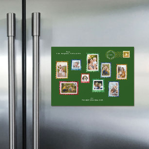 Foto-Collage-Stempel Weihnachten Oma Magnet