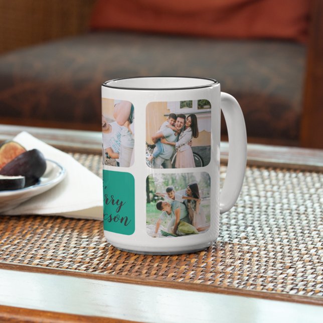 Foto Collage Tasse des Vaters (Von Creator hochgeladen)