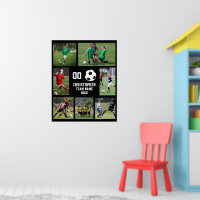 Foto-Collage-Teamname schwarz