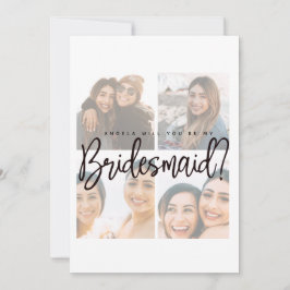 Foto-Collage verblasst Brigade Vorschlag Karte