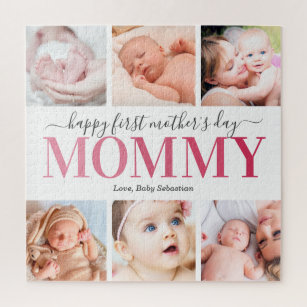 Foto Collage zum ersten Muttertag