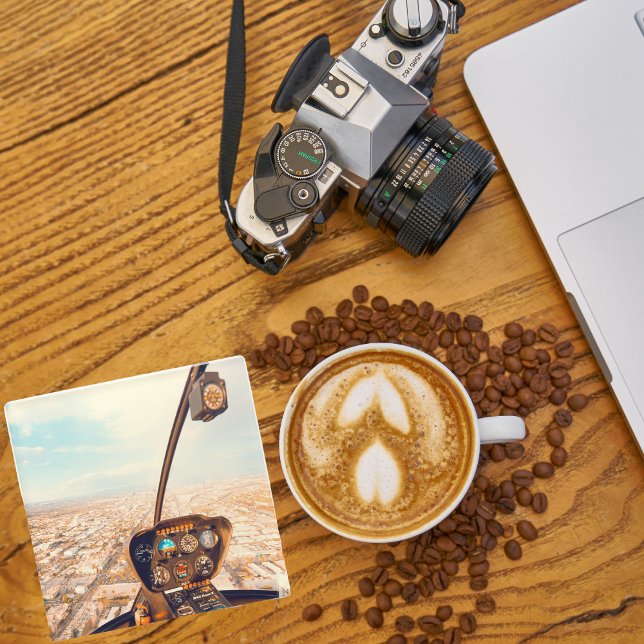 Foto, Cooler Spaß in der Luftfahrt Glasuntersetzer (Von Creator hochgeladen)