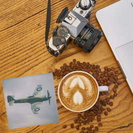 Foto, Cooler Spaß in der Luftfahrt Glasuntersetzer